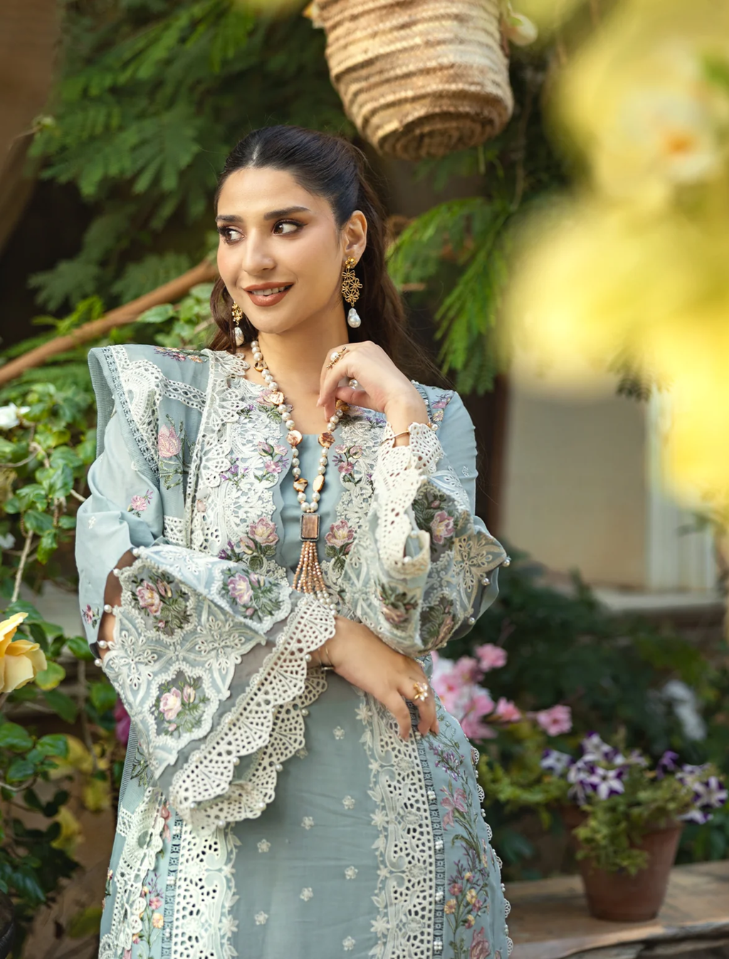 Luxury Everyday Viscose Ready to Wear Suit : Code : 1419