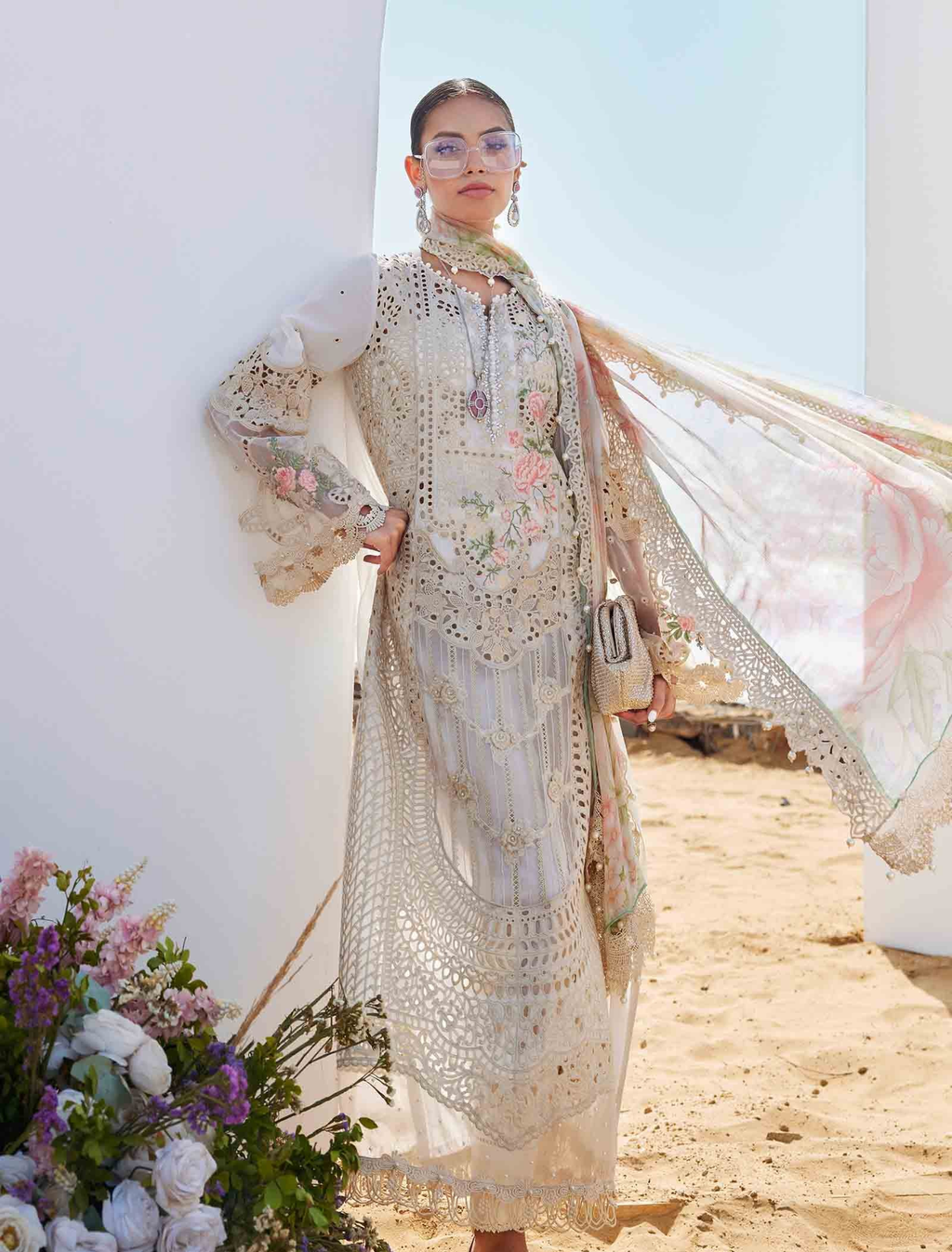 Designer Winter Viscose Suit with Dupatta : Code : 1220F