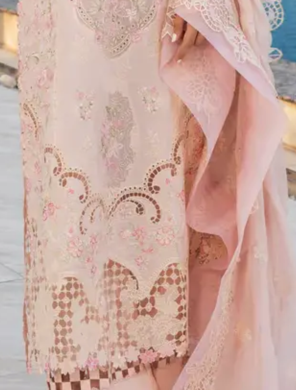 Royal Collection Viscose Ready to Wear 3-Piece Dress : Code : 1530