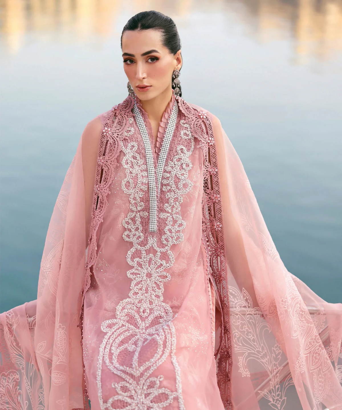 Elite Lawn 3 Piece Suit for Women – Luxury Traditional Wear