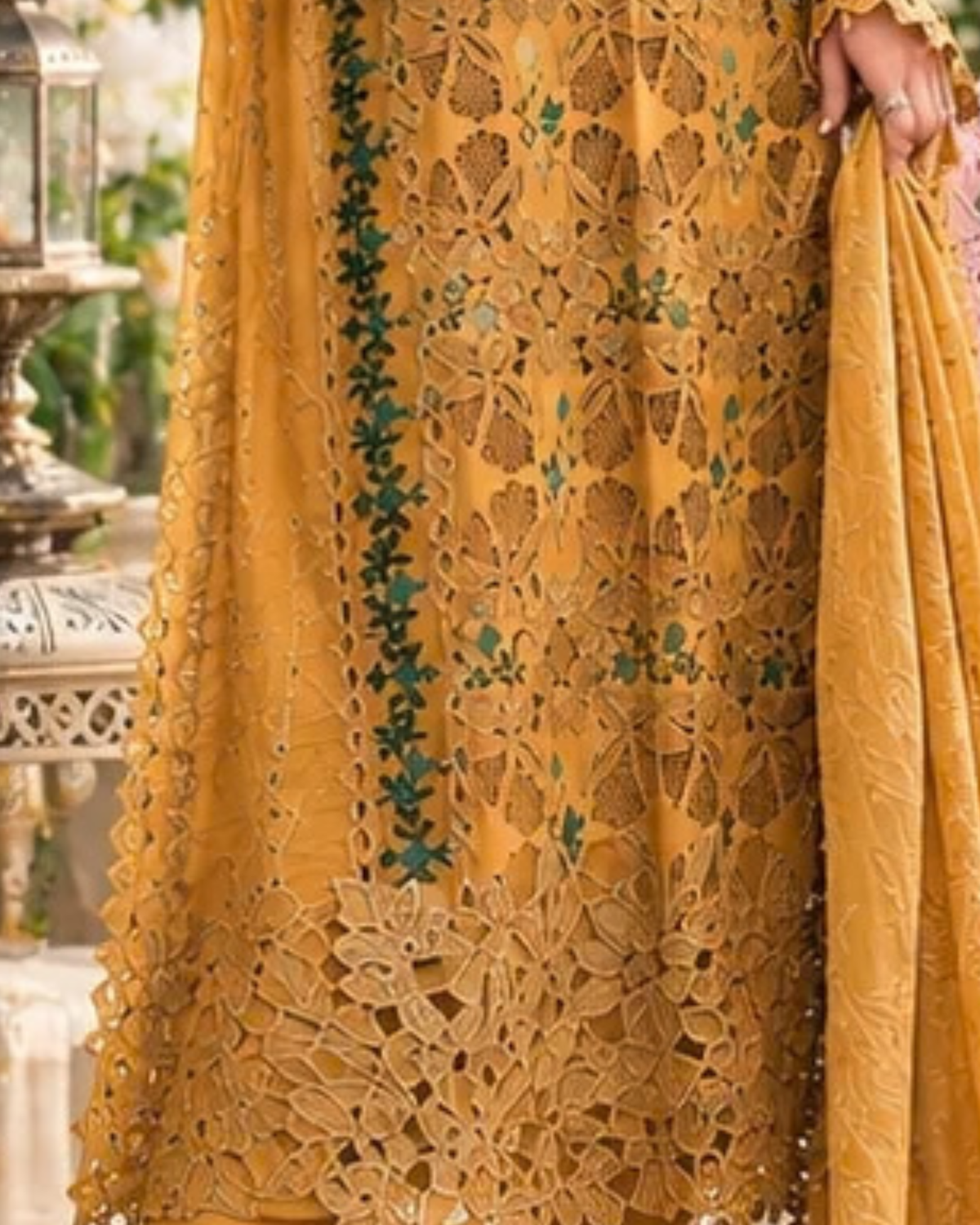 Luxury Classic Embroidered Viscose Suit