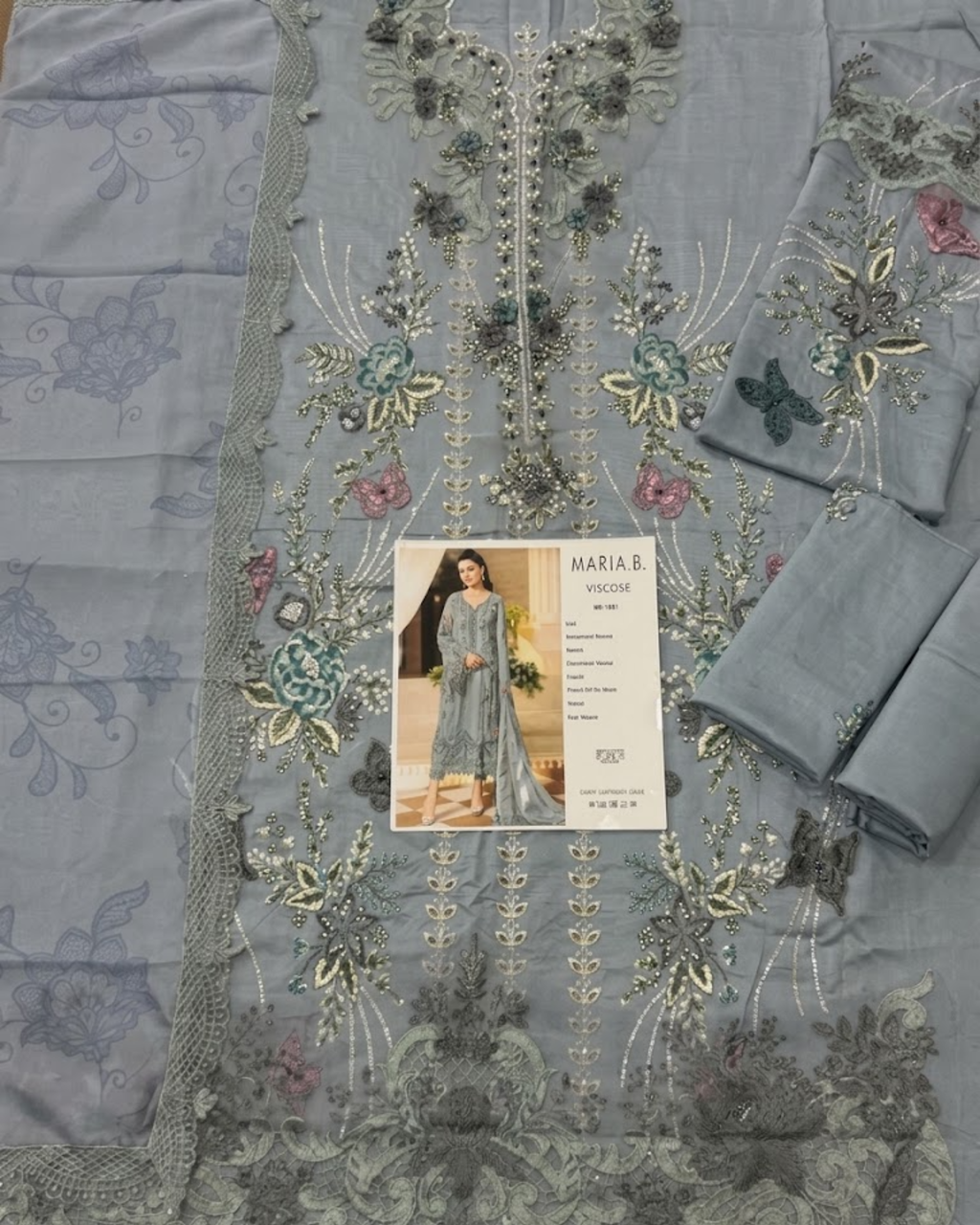 Royal Embroidery Viscose Dress