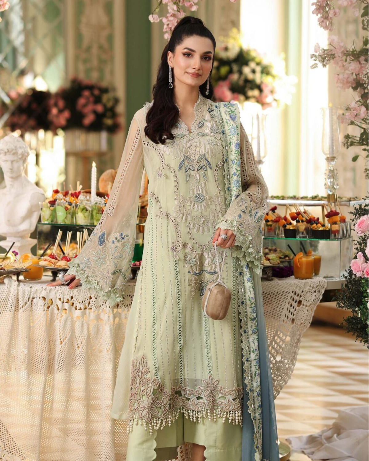 Royal Viscose Embroidered Suit