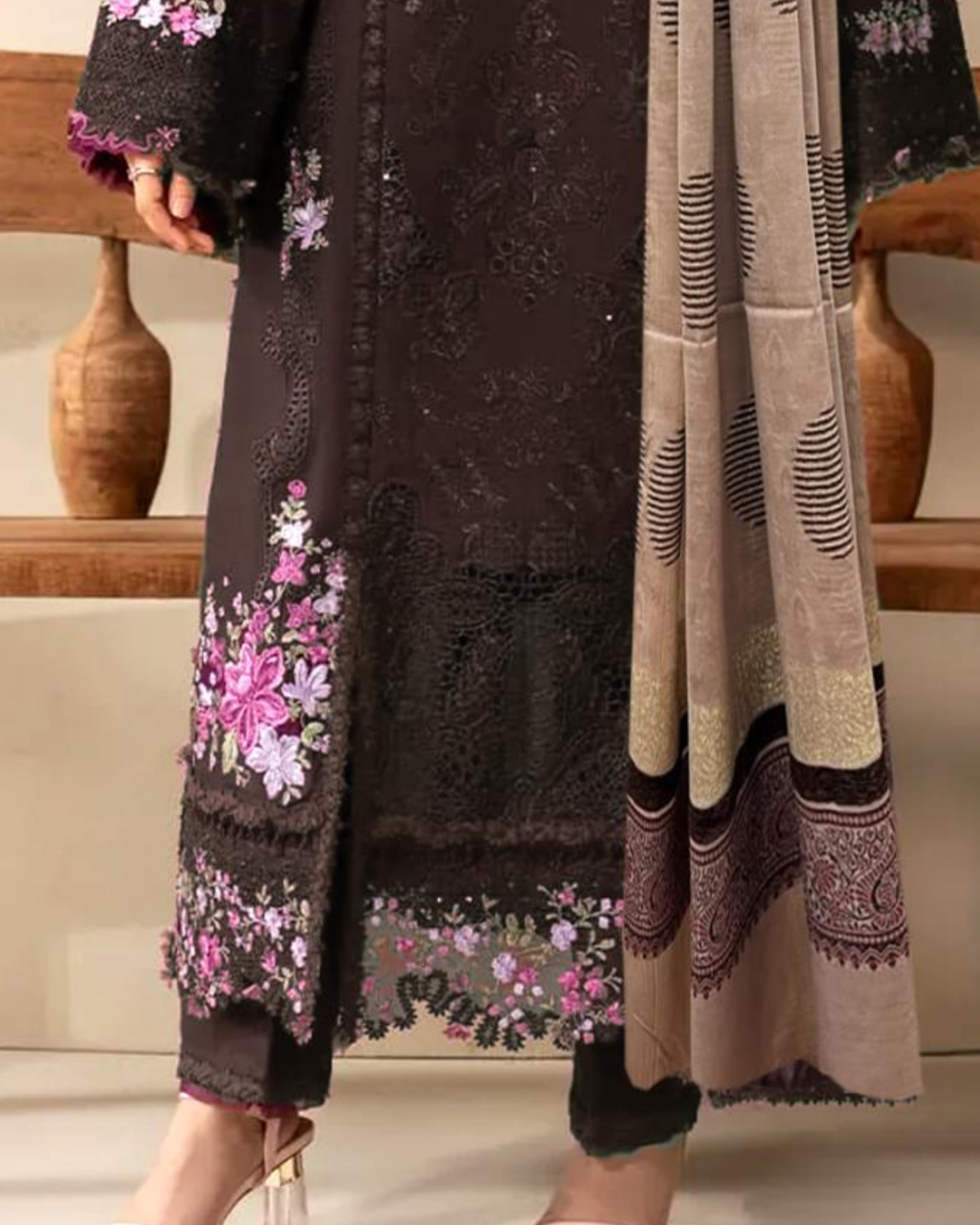 Dhanak Winter Collection With Dhanak Shawl